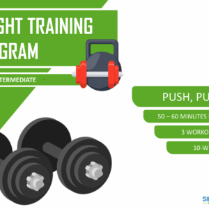 3x per week - intermediate weight training program A and B